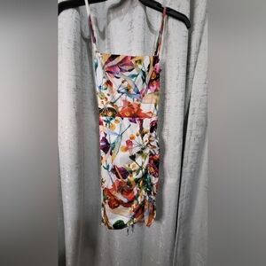 Floral mini dress